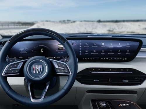 2025 Buick Enclave view of dash