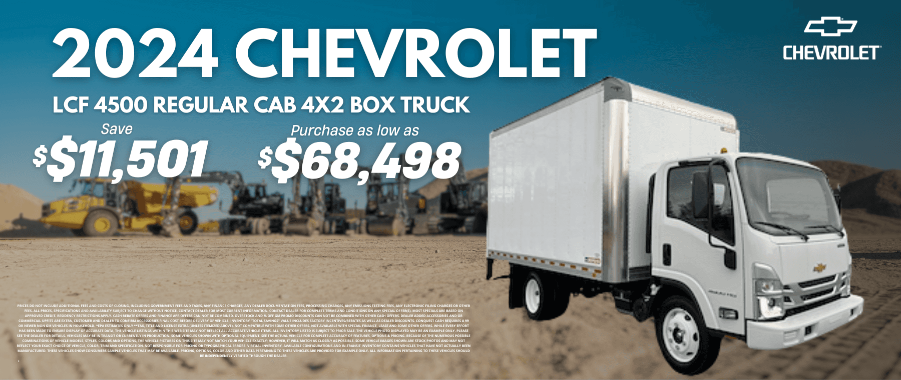 2024 Chevrolet LCF 4500 Regular Cab 4x2