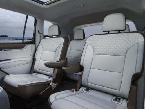 2025 GMC Acadia view of back seats