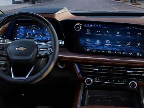 2025 Chevrolet Suburban view of dash