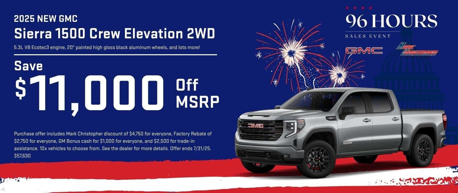Sierra 1500 Crew Elevation 2WD