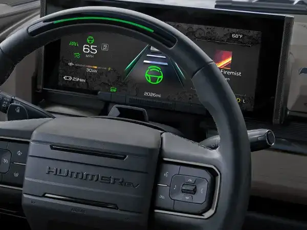 hummer ev pickup HUD