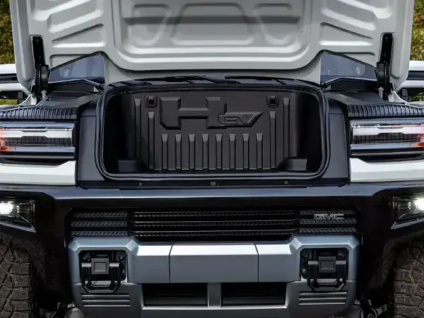 hummer ev pickup front trunk