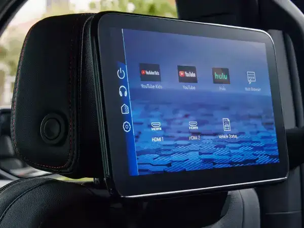suburban backseat screen