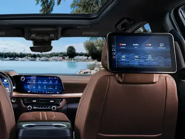 2026 tahoe backseat screen