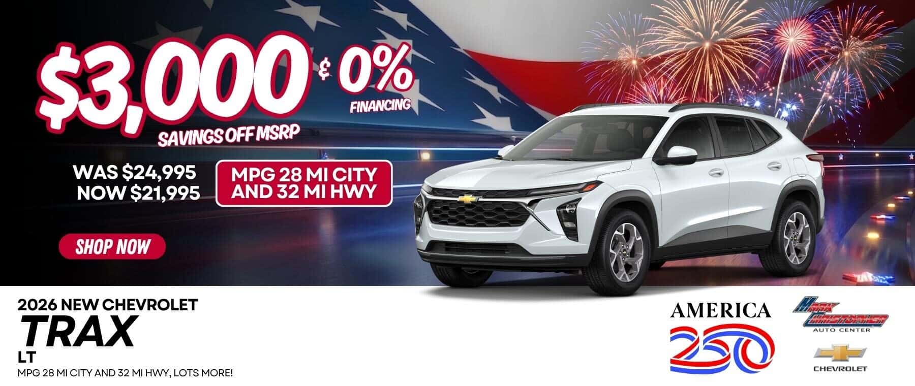 2026 NEW Chevrolet Trax LT