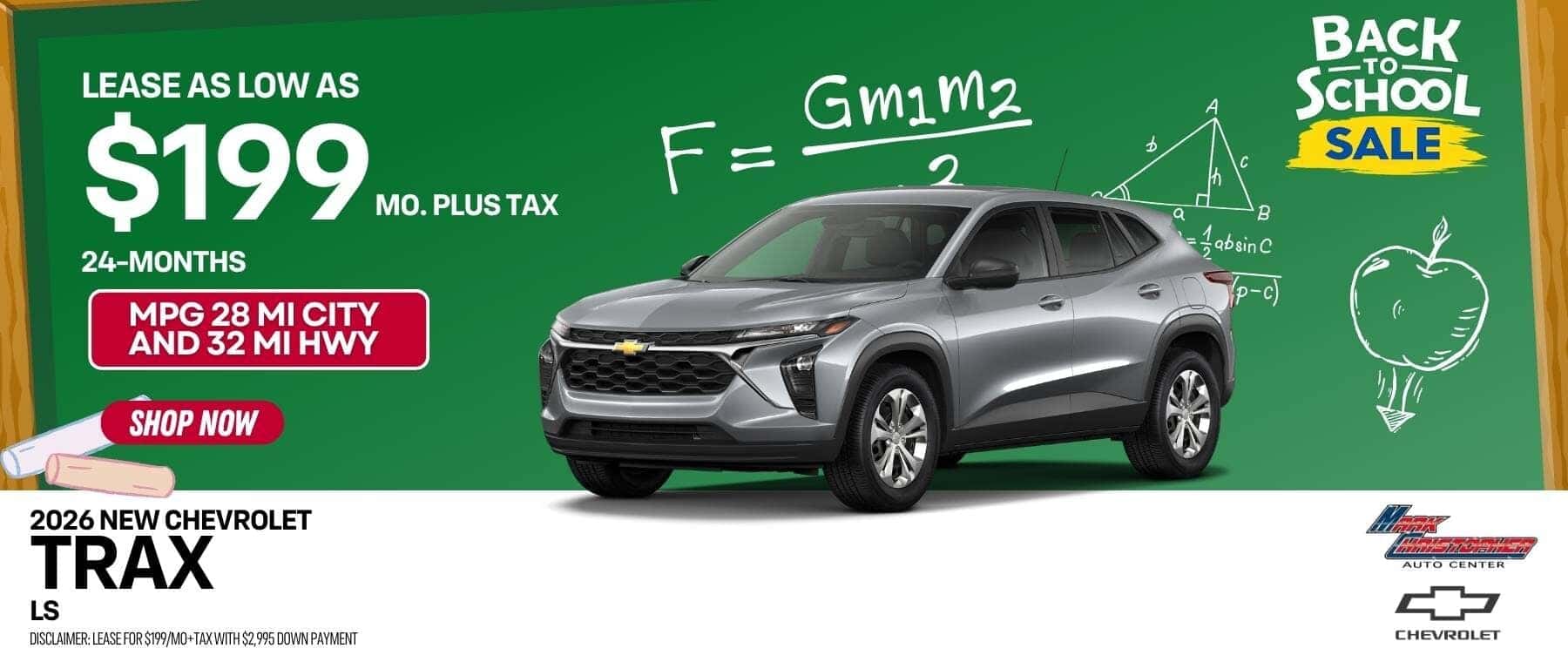2026 NEW Chevrolet Trax LS