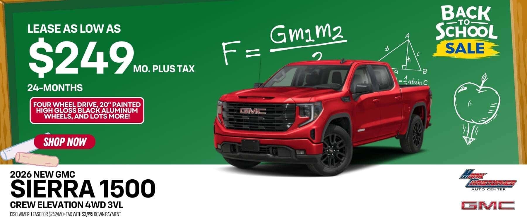 2026 NEW GMC Sierra 1500 Crew Elevation 4WD 3VL
