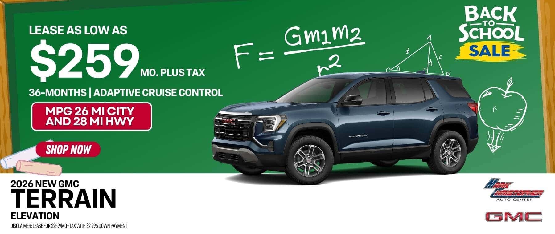 2026 NEW GMC Terrain Elevation