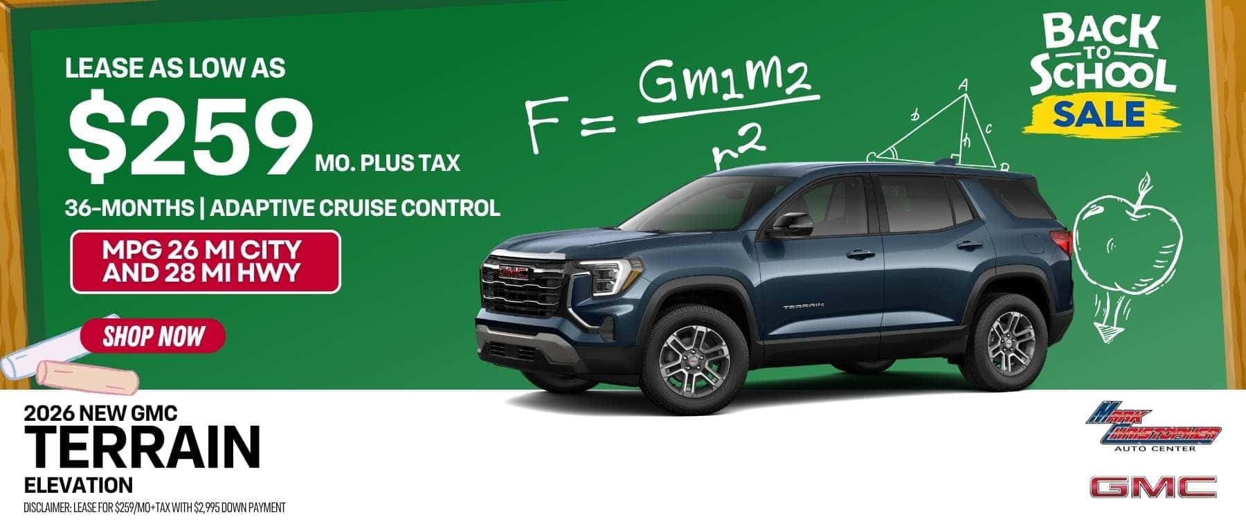 2026 NEW GMC Terrain Elevation