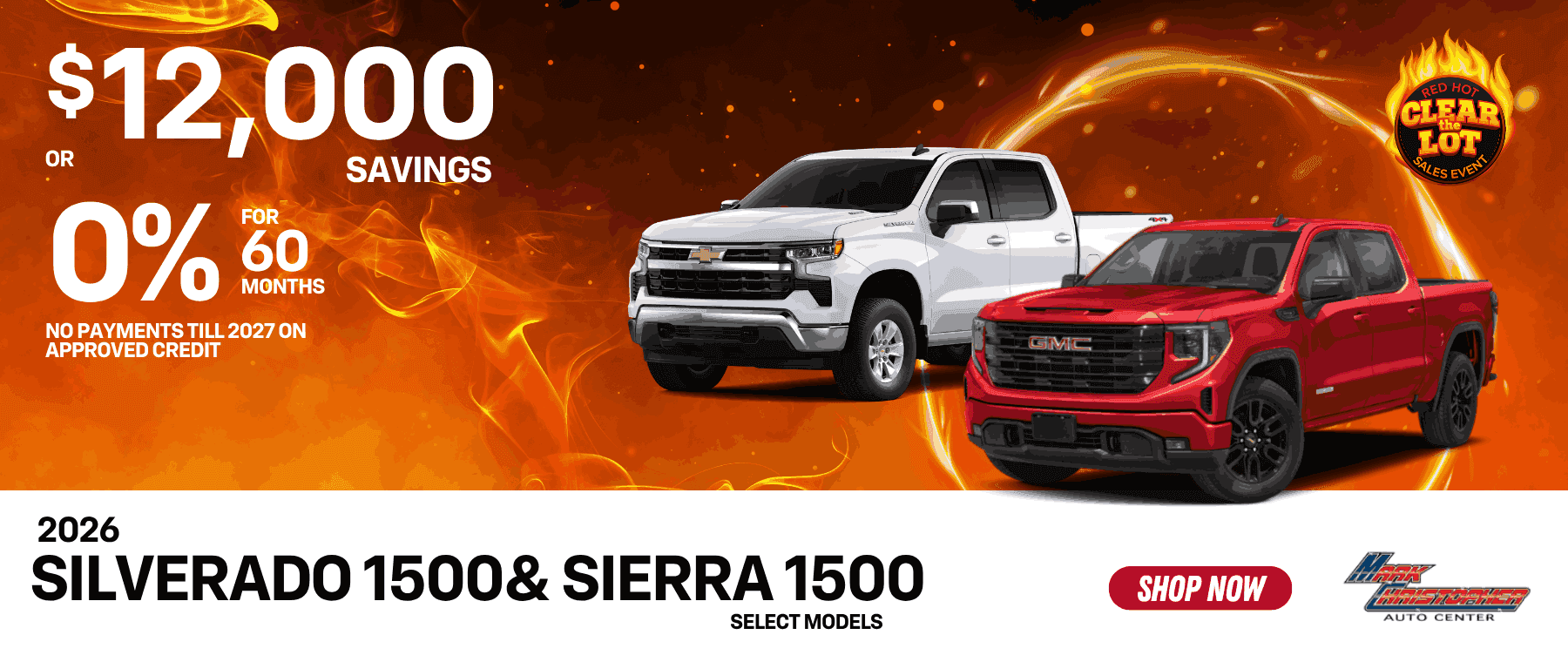 2026 SIlverado 1500 and Sierra 1500