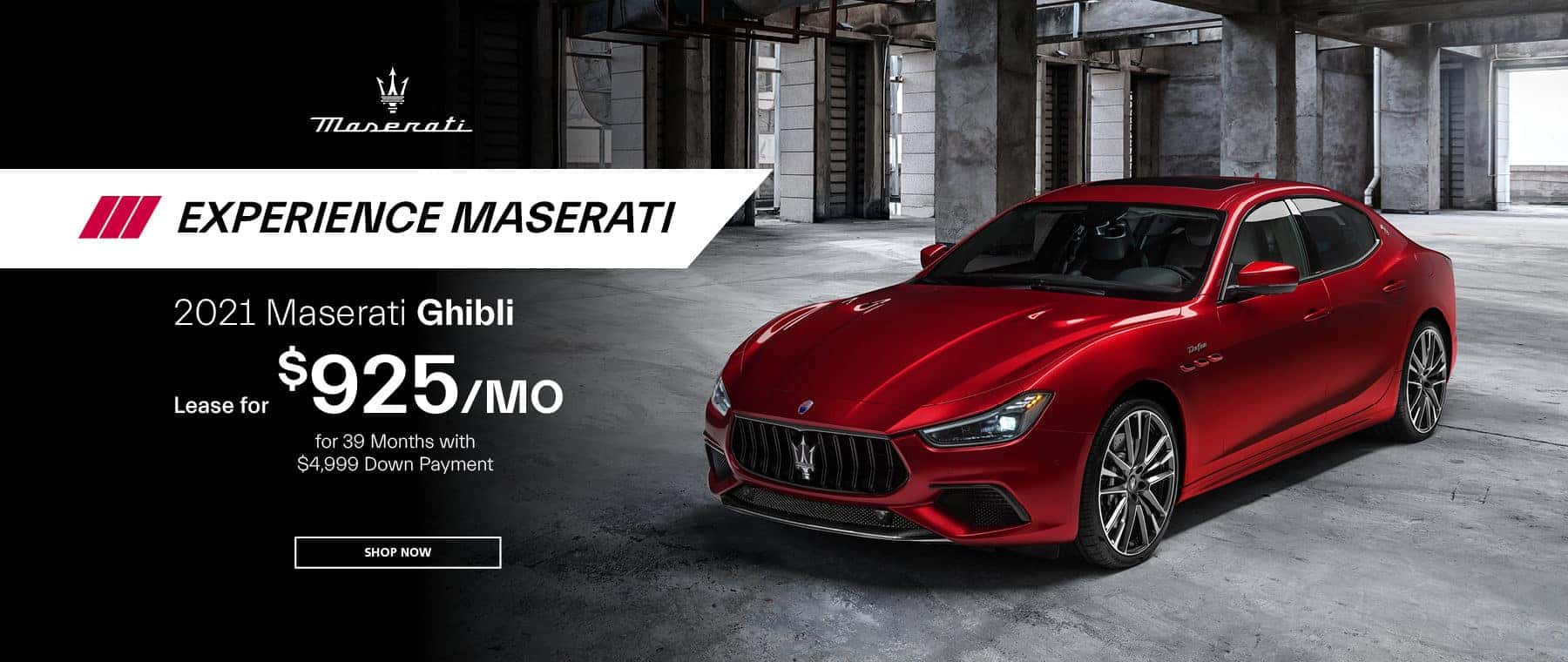red 2021 Maserati Ghibli