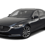 A gray 2020 Mazda6 against a white background.