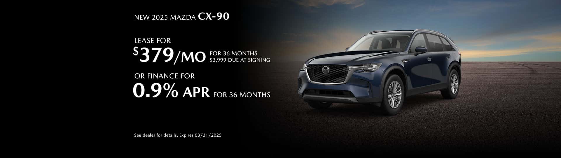 New 2025 Mazda CX-90