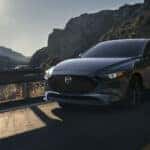 Mazda 3 Hatchback using Mazda safety features