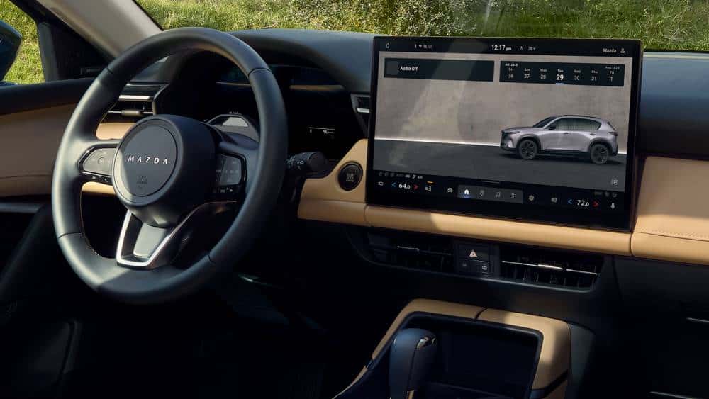 The dashboard of the 2026 Mazda CX-5