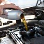 Adding oil to vehicle after a Mazda oil warning light comes on