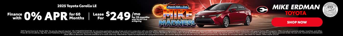 Mike Madness Sales Event
