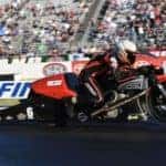 Andrew Hines NHRA Pro Stock Drag Bike