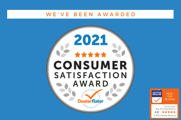 2021 Consumer Satisfaction Award