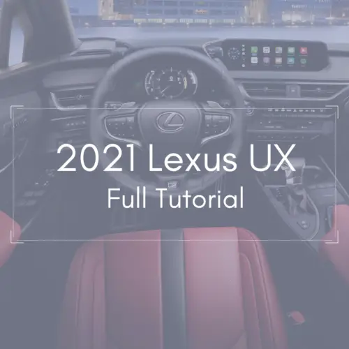 2021 Lexus UX Full Tutorial Video | Northside Lexus