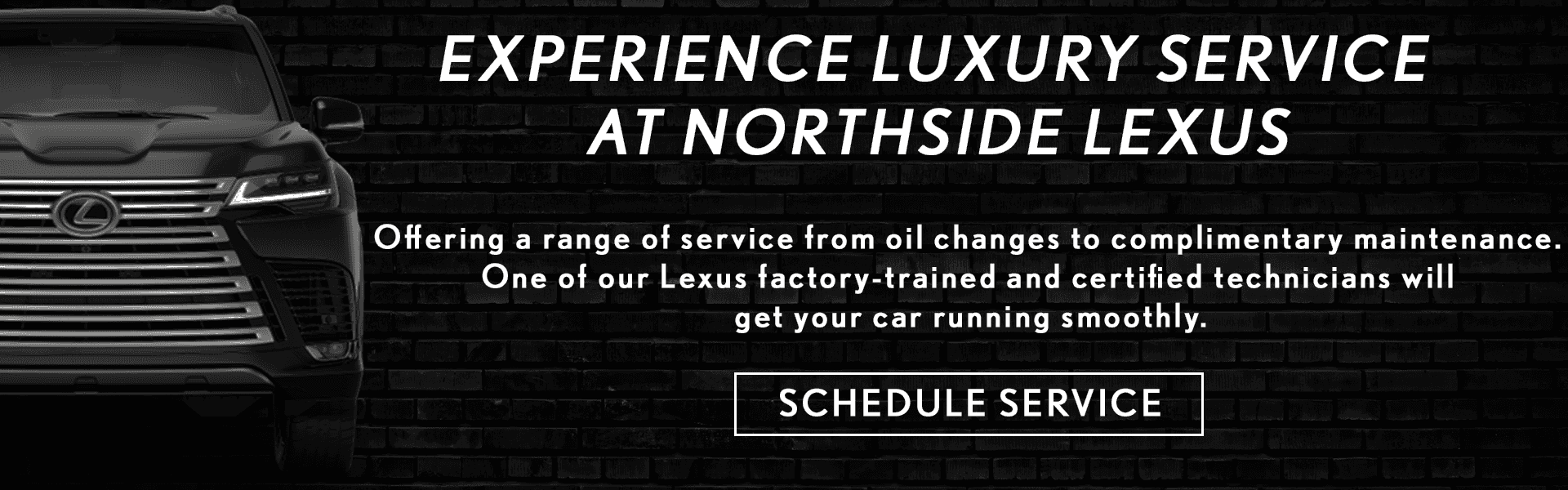Luxury Service at Northside Lexus