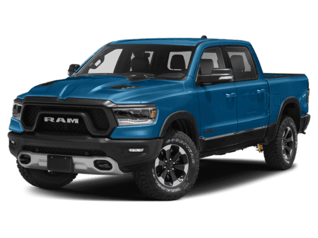 Blue 2020 RAM 1500 Rebel