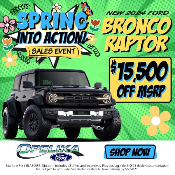New 2024 Ford Bronco Raptor