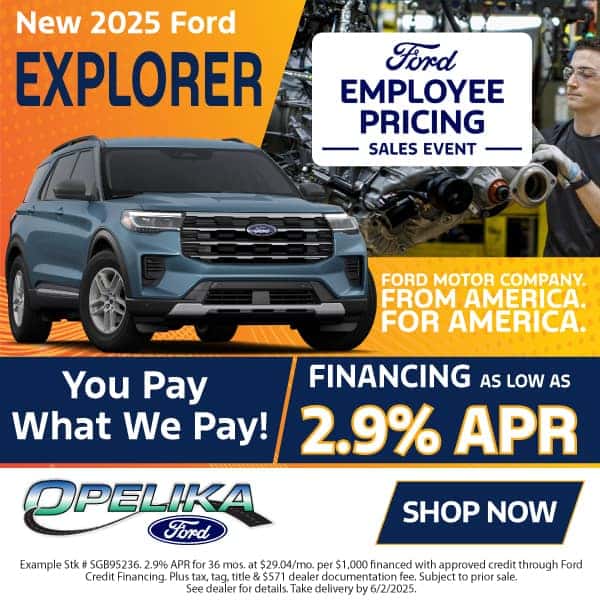 New 2025 Ford Explorer