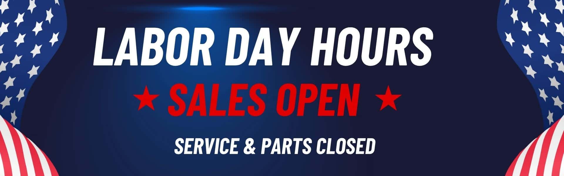 Labor Day Hours