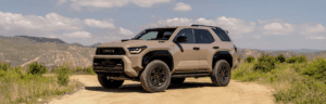 2025 Toyota 4Runner in a off-road setting