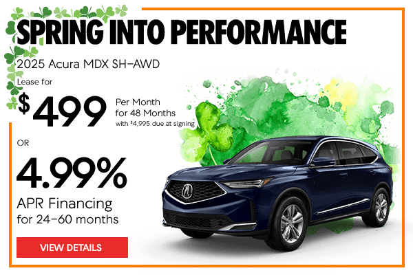 New 2025 Acura MDX SH-AWD