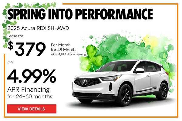 New 2025 Acura RDX SH-AWD 