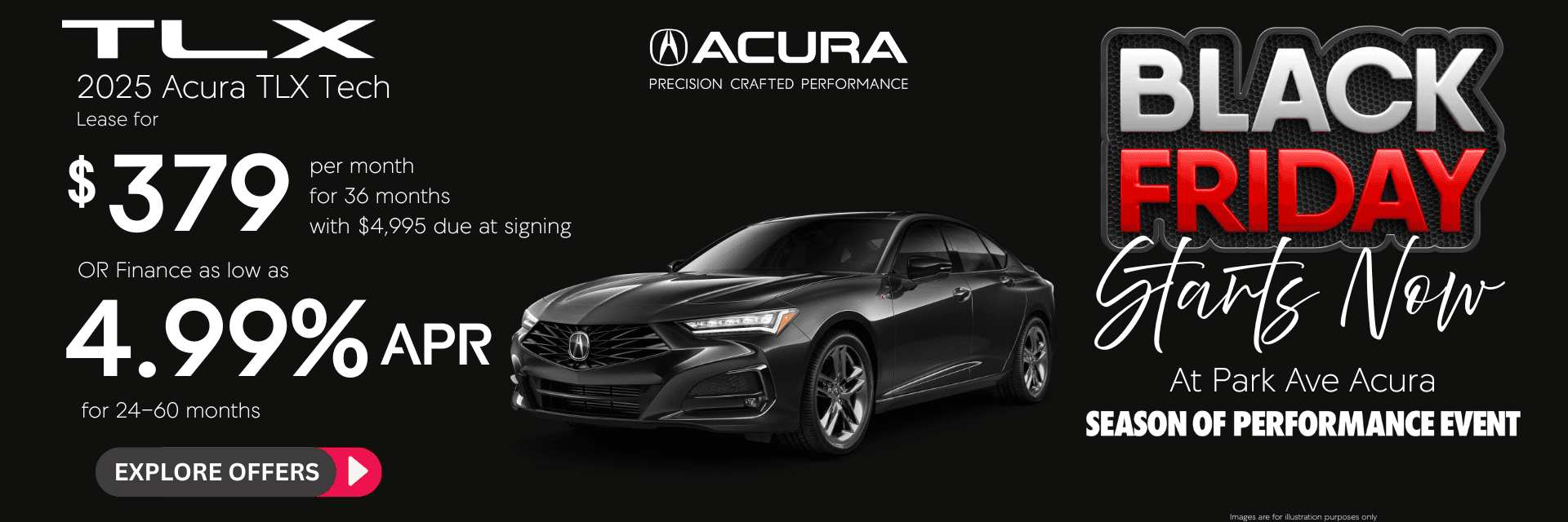 Acura TLX Lease Offers