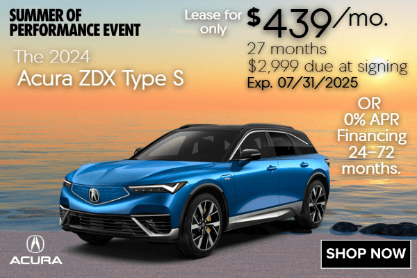 New 2024 Acura ZDX Type S AWD 