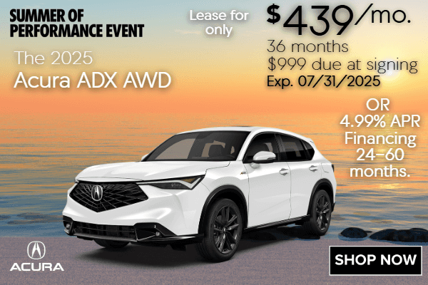 New 2025 Acura ADX AWD 