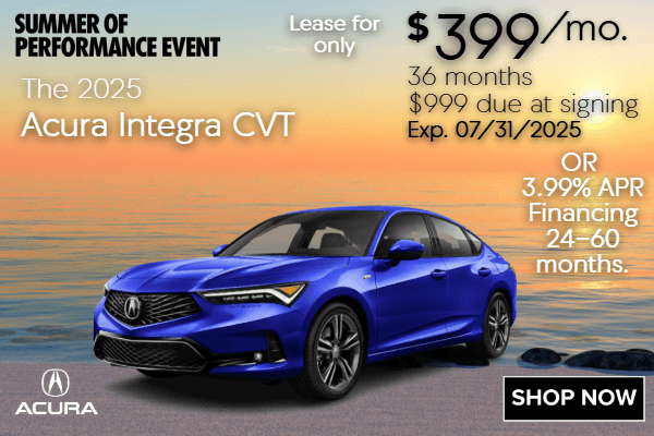 New 2025 Acura Integra CVT 
