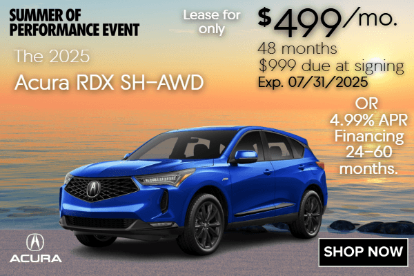 New 2025 Acura RDX SH-AWD 