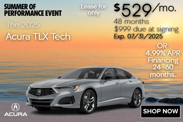 New 2025 Acura TLX Tech