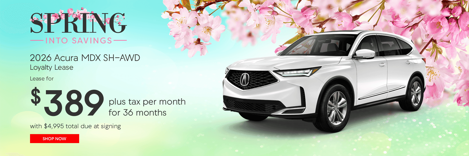 Acura MDX Lease Offers