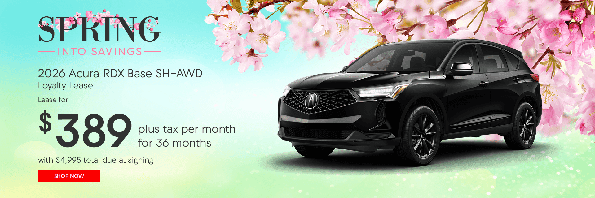 Acura RDX Lease Offers
