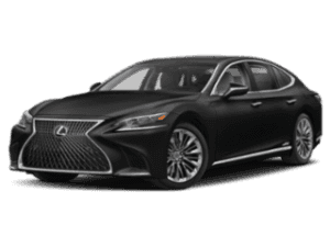 2019 Lexus LS angled