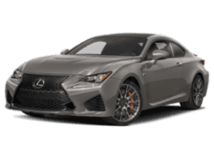 2019 Lexus RC F angled