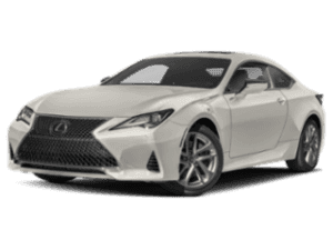 2019 Lexus RC angled