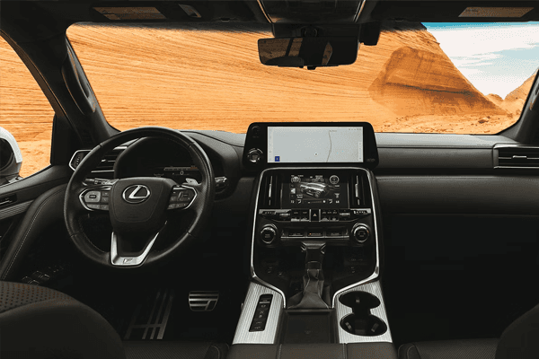 2025 Lexus LS 500h F SPORT Premium interior view