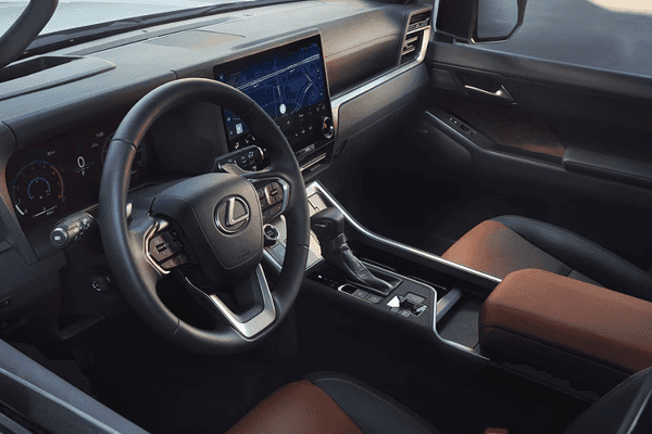 2025 Lexus GX 550 Luxury+ interior view