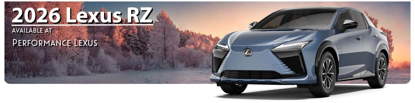 2026 Lexus RZ 550e F SPORT AWD exterior view
