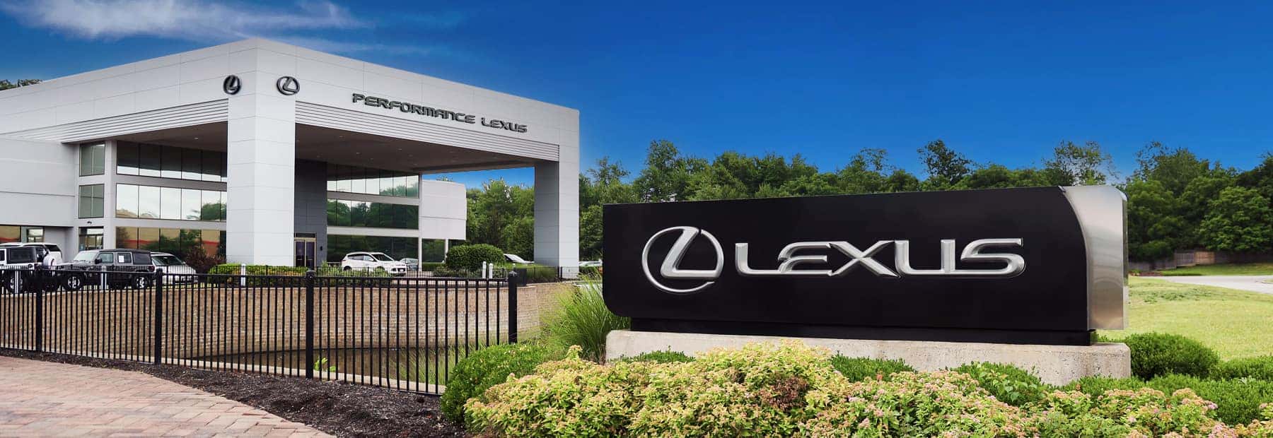 Performance Lexus dealership banner