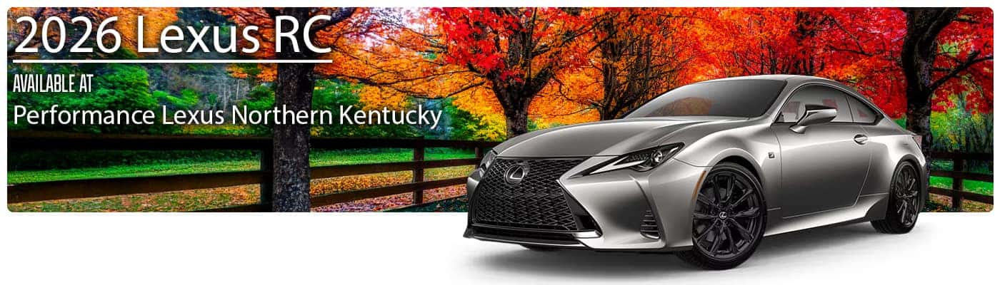 2026 Lexus RC Coupe luxury sports coupe at Performance Lexus Northern Kentucky