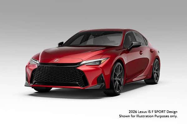New 2026 Lexus IS 350 F SPORT AWD Sedan